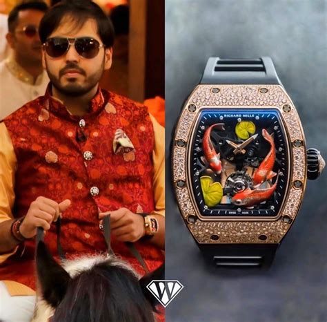 richard mille anant ambani watch